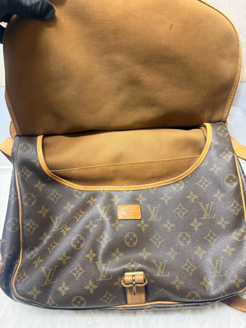 ⭐️LOUIS VUITTON-AR0924 Saumur 40 Monogram Canvas